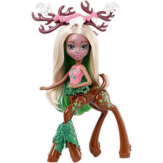 Monster High Fright-Mares Fawntine Fallowhart Puppe