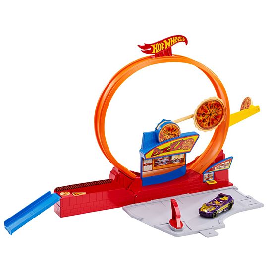 Conjunto de pista de pizza rápida Hot Wheels