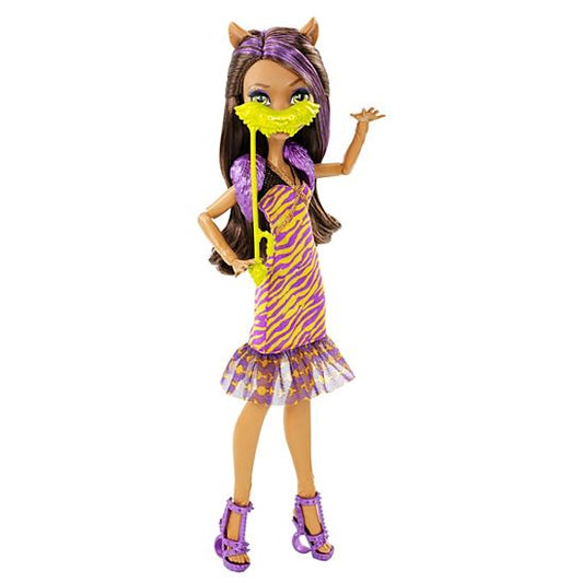 Monster High Tanz den Schreck weg - Clawdeen Wolf Puppe