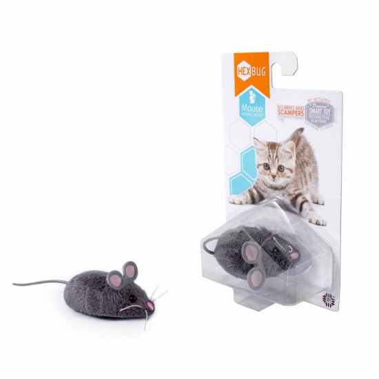 Brinquedo de gato robótico HEXBUG Mouse (CINZA)