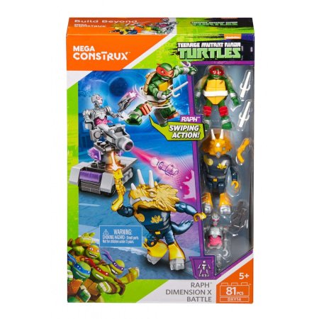 Mega Bloks Teenage Mutant Ninja Turtles Dimension X Set da costruzione