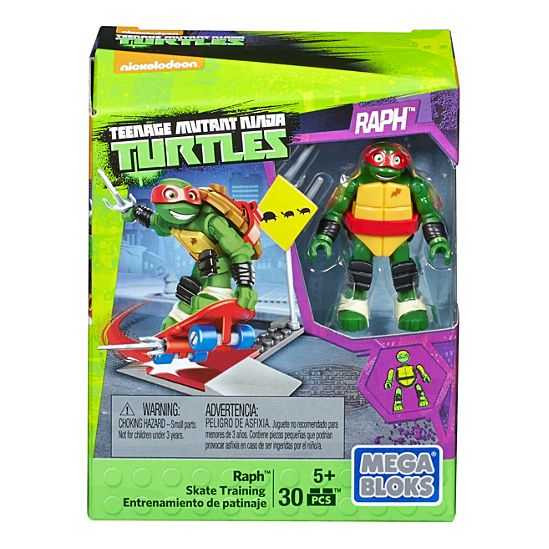 Mega Bloks Teenage Mutant Ninja Turtles Raph Treinamento de Skate