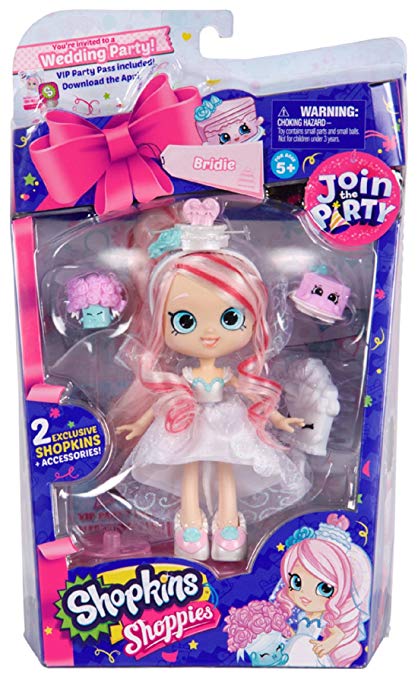 Shopkins Shoppies Saison 4 Party-Puppe Bridie