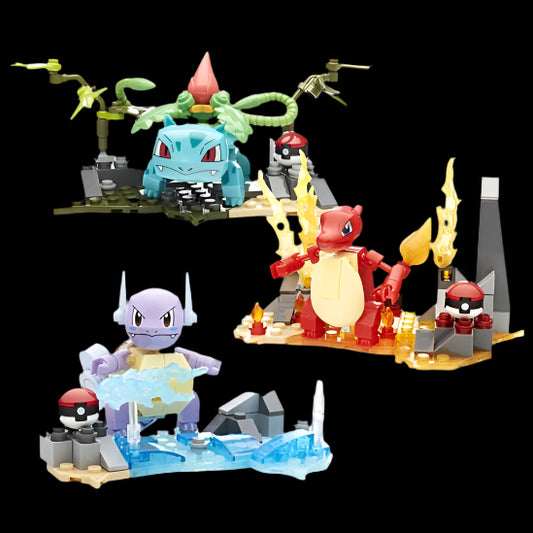Mega Construx Pokemon Buildable Figuren und Umgebungen Geschenk-Set