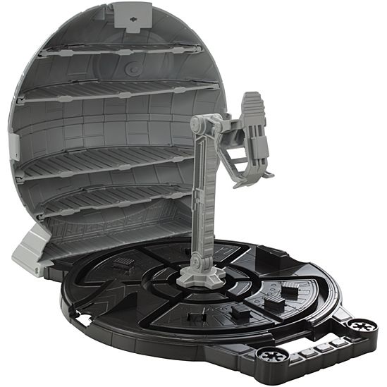 Hot Wheels Star Wars, Estojo de Brinquedo Estrela da Morte, Conjunto de Brinquedo