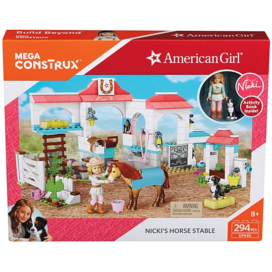 Mega Bloks American Girl Nicki Pferdestallungen