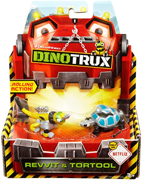 Dinotrux Revvit und Tortool Charakter 2er-Pack