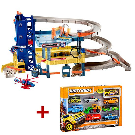 Matchbox Garage 9-Auto-Pack Geschenkset