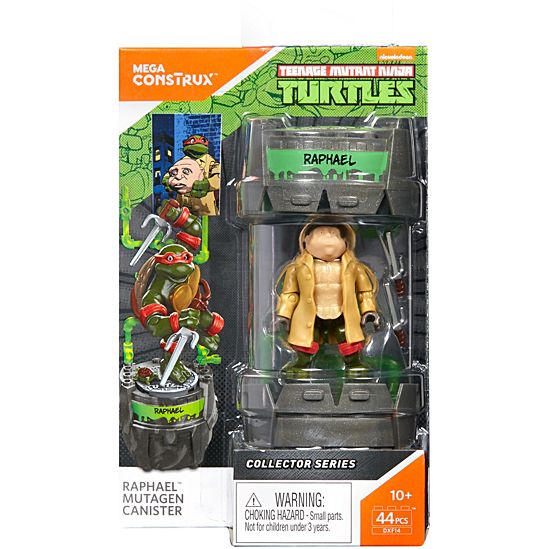 Mega Construx Teenage Mutant Ninja Turtles Klassische Serie Raphael Mutagen Kanister