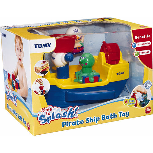Brinquedo de banho de navio pirata