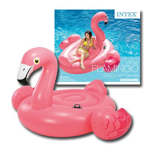Intex Mega Flamingo Insel Pool Schwimmer 86 x 83 x 53 Zoll