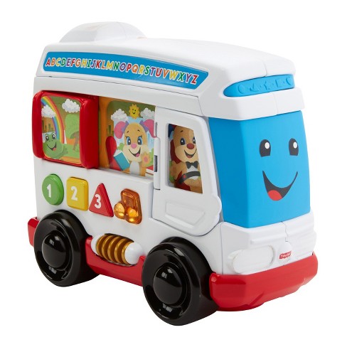 Fisher Price Ria e Aprenda - Aprenda pela Cidade Ônibus