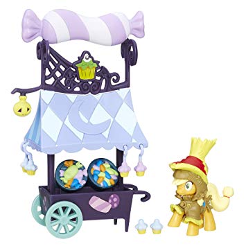 My Little Pony Amizade é Mágica Applejack Sweet Cart