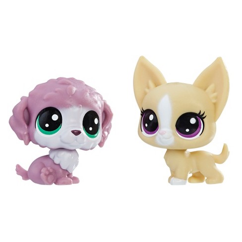 Littlest Pet Shop Chunky Waterfluff und Bürgermeister Perrito
