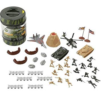 Wahre Helden Armee Spielset im Eimer