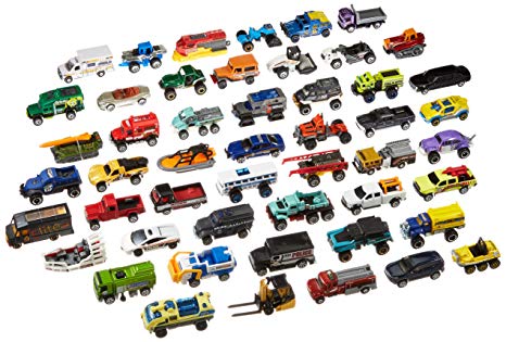 Pacote de 50 carros Matchbox