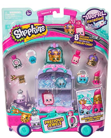 Shopkins Season 8 World Vacation - Precious Jewels Kollektion